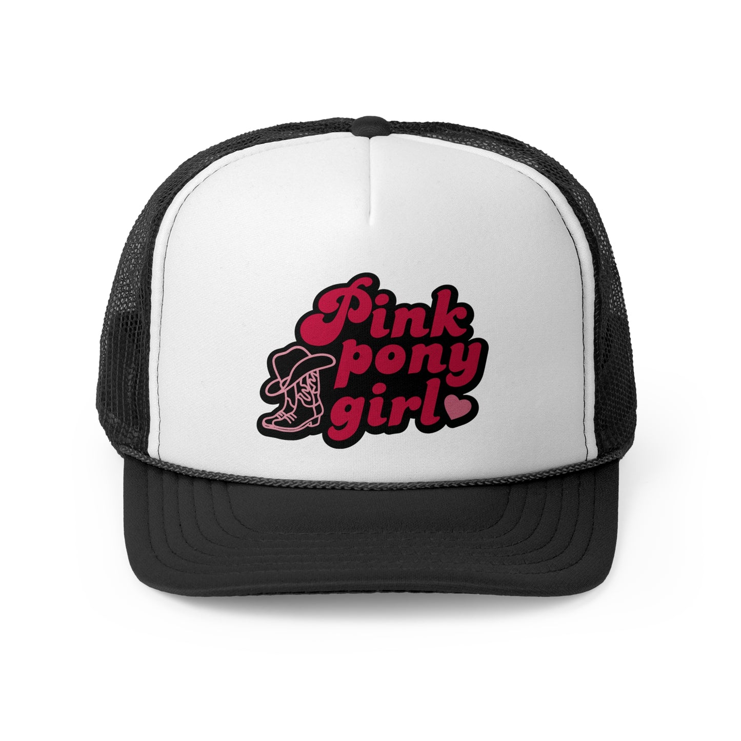 Pink Pony Trucker Cap - Chappell Roan Fans