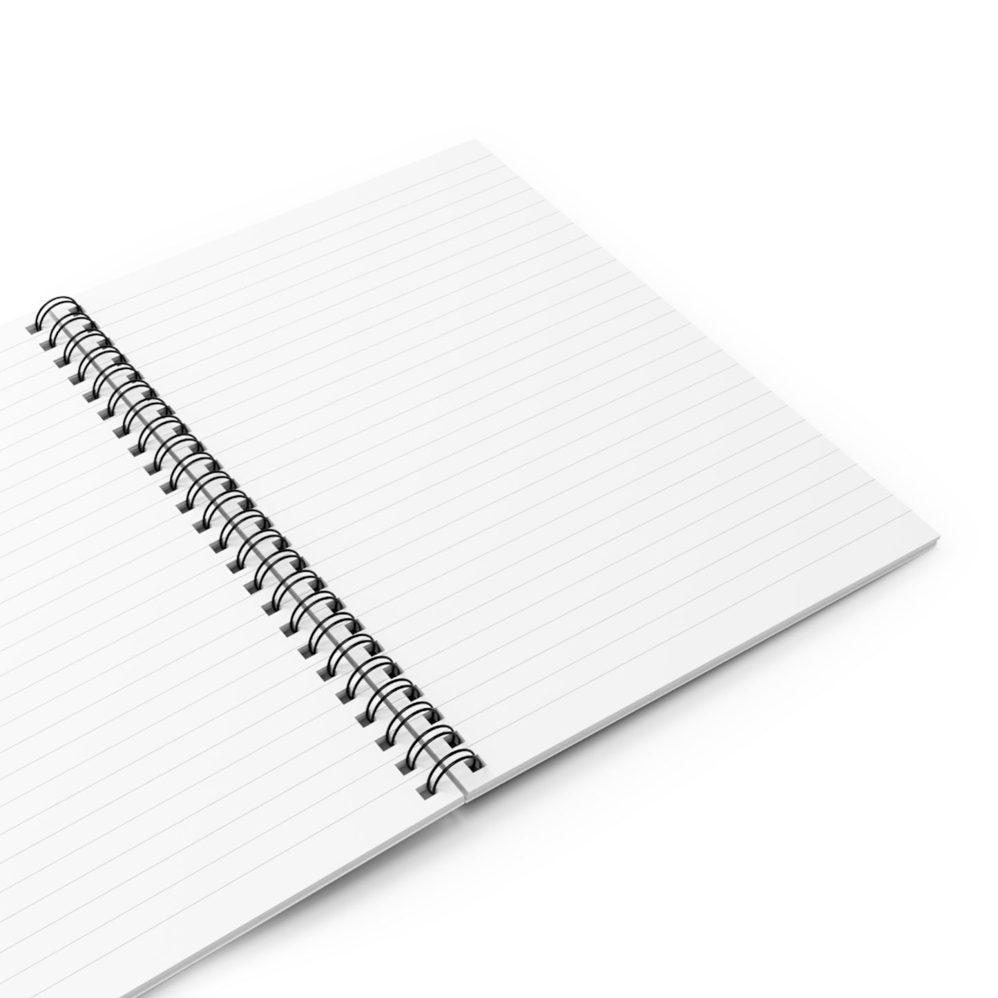 Cute Pink Cherry Spiral Notebook - Ruled Lines for School & Journaling