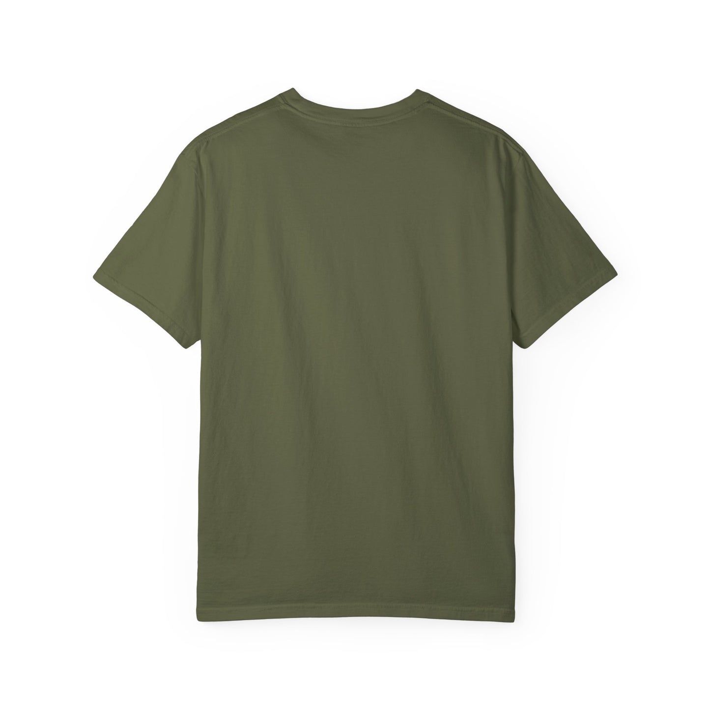 Funny Unisex Garment-Dyed T-shirt - "She Didn't Get a Round Mouth from Eating" - Casual Humor Tee for Food Lovers