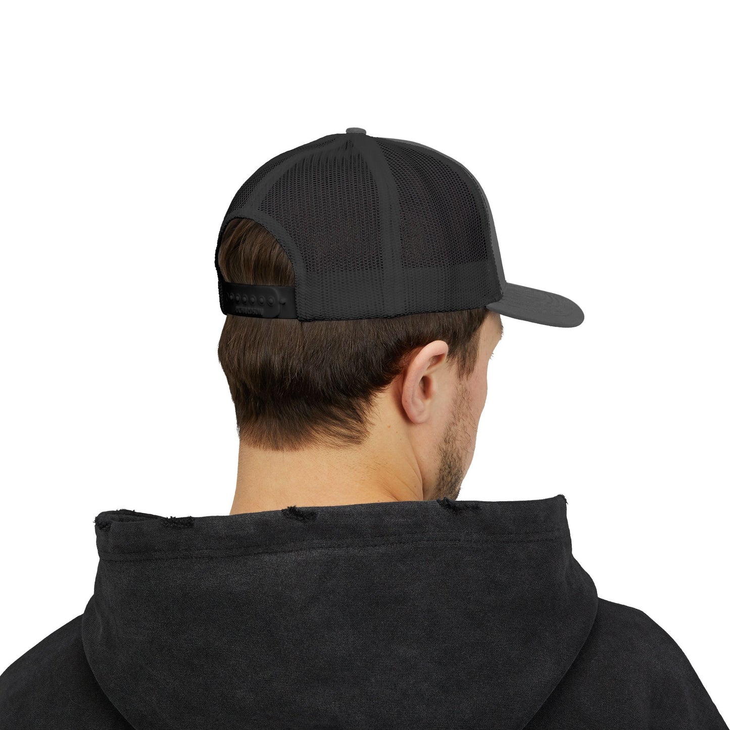 New Embroidery "Eat Beef " Snapback Trucker Cap - Help Promote the Cattle Industry