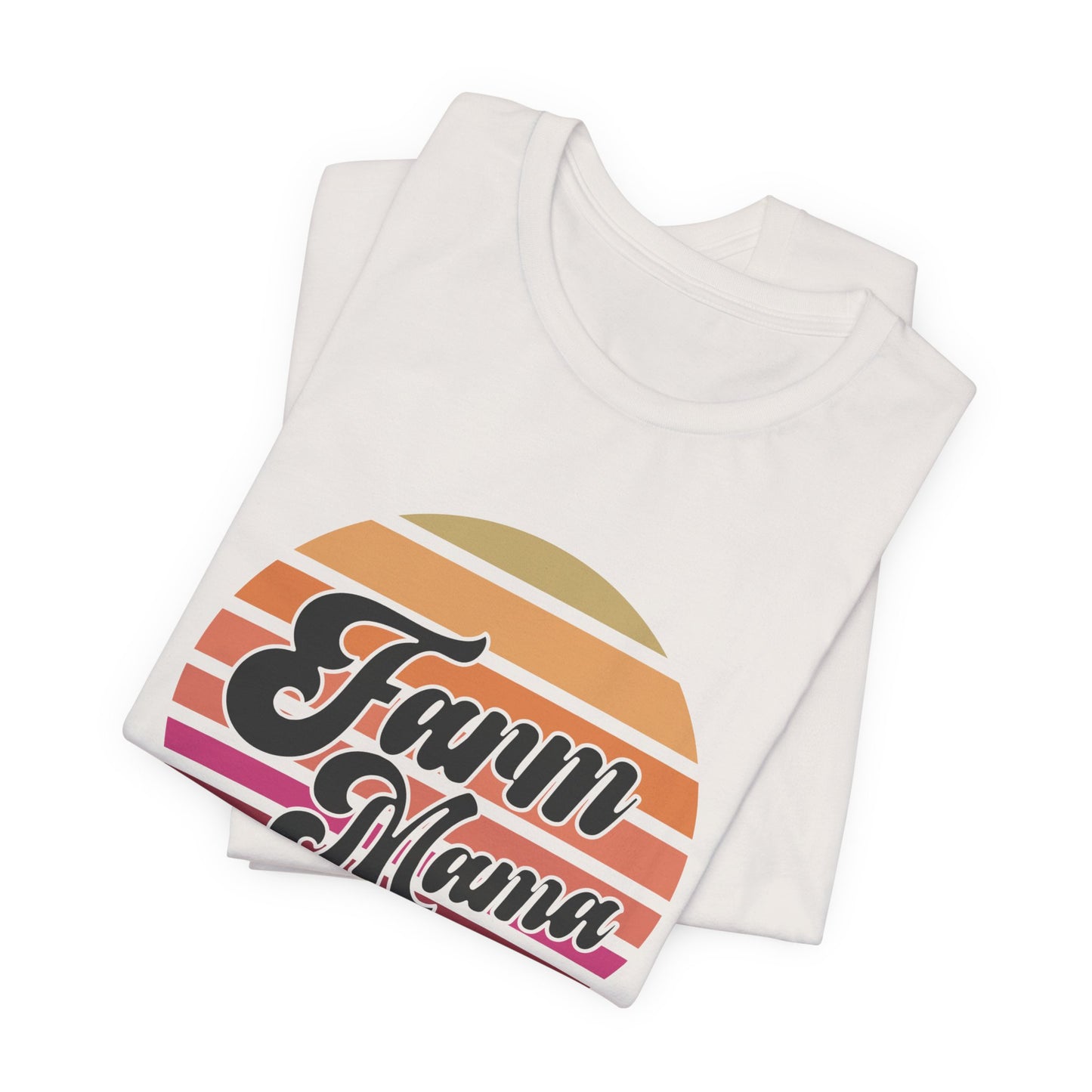 The Farm Mama Vintage Tee - Unisex Jersey Short Sleeve for Proud Moms Mothers Day Gift