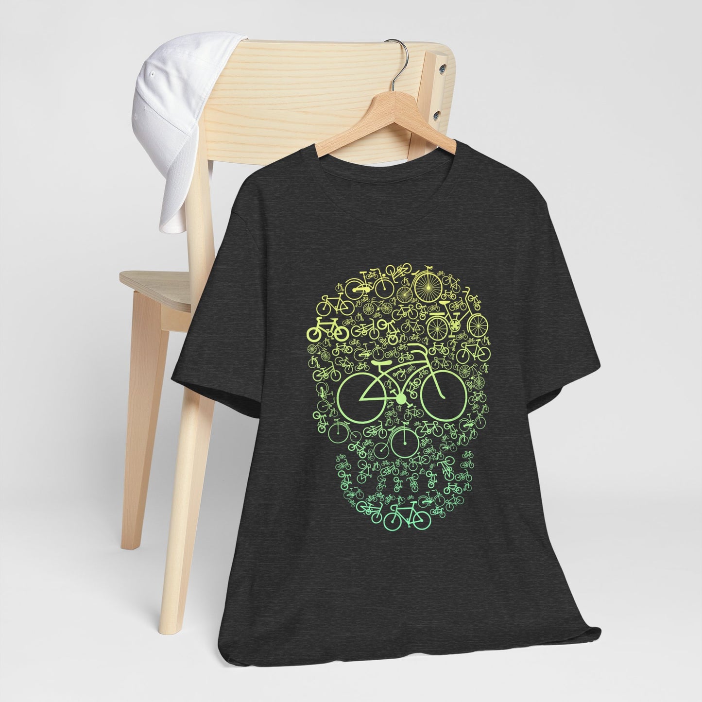 Mountain Biking Cycling In Your Head ??- Unisex Short Sleeve Jersey Shirt for Cycling Mountain Biking Enthusiasts Top Tee T-Shirt