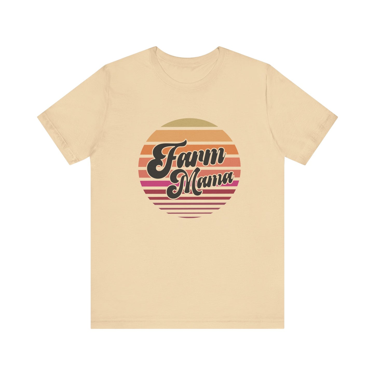 The Farm Mama Vintage Tee - Unisex Jersey Short Sleeve for Proud Moms Mothers Day Gift