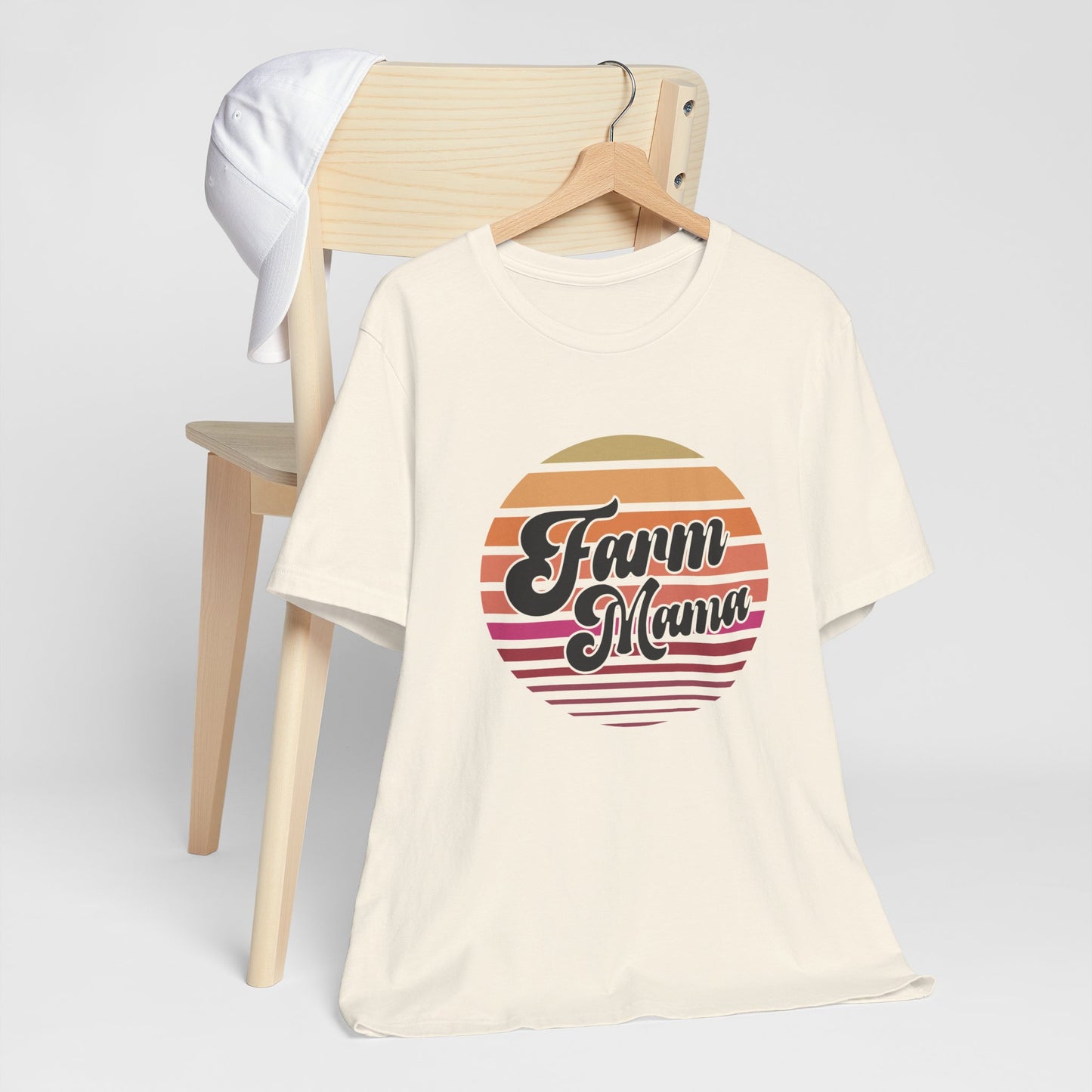 The Farm Mama Vintage Tee - Unisex Jersey Short Sleeve for Proud Moms Mothers Day Gift