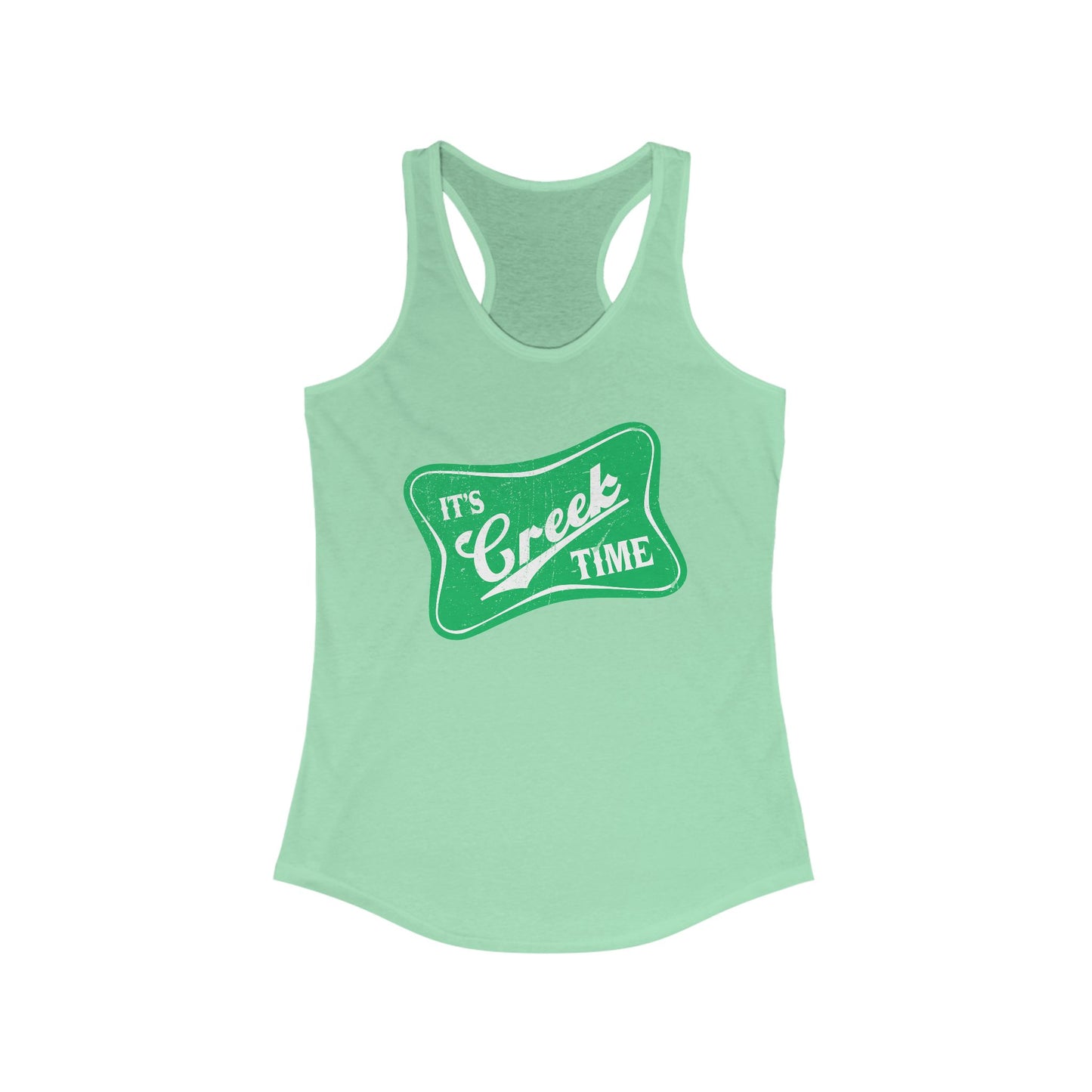 The Creek is Calling....Creek Time Women's Racerback Tank | Racerback Tank , Swimsuit Cover, Outdoor Adventure Apparel, Shorts and Tank