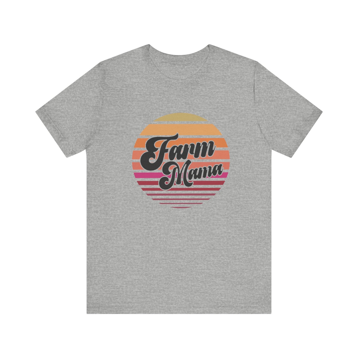 The Farm Mama Vintage Tee - Unisex Jersey Short Sleeve for Proud Moms Mothers Day Gift