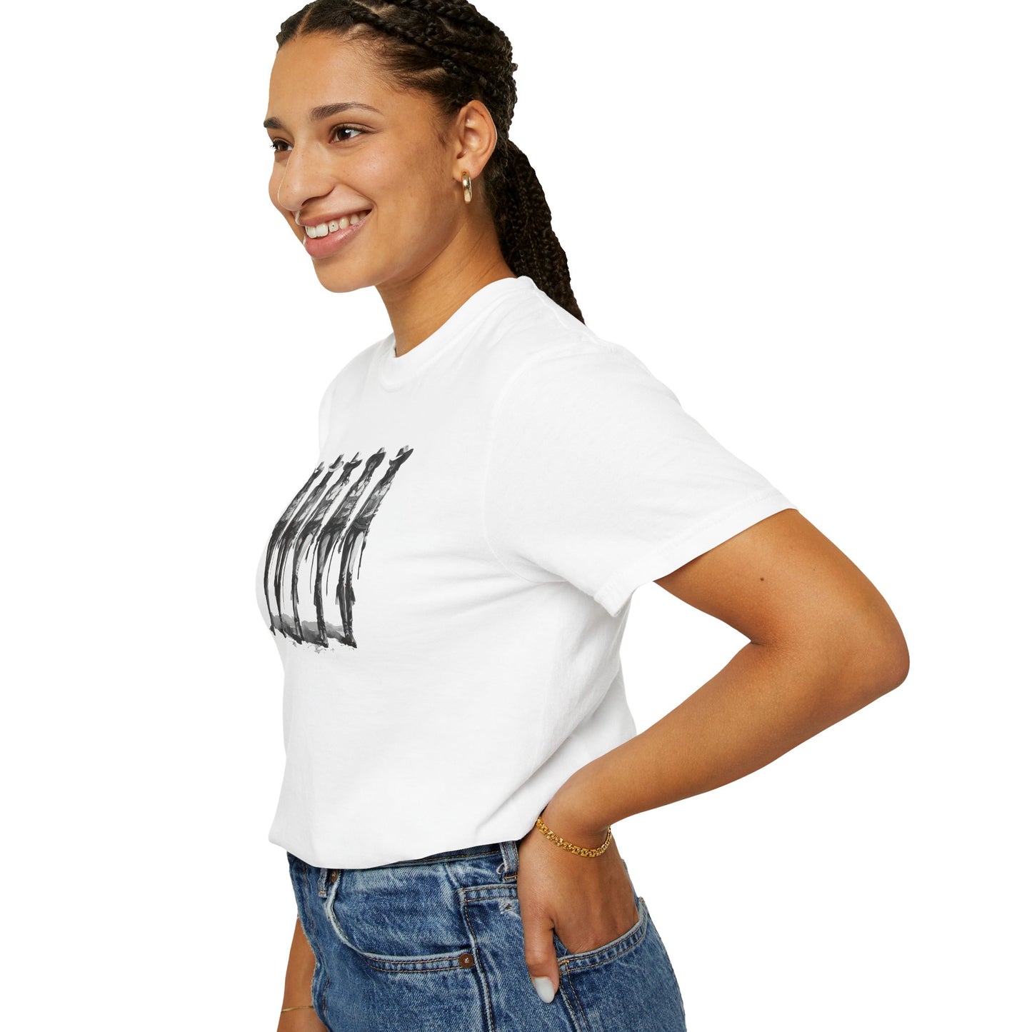 Bad Girls Vintage Cowgirl Graphic Unisex T-Shirt Top