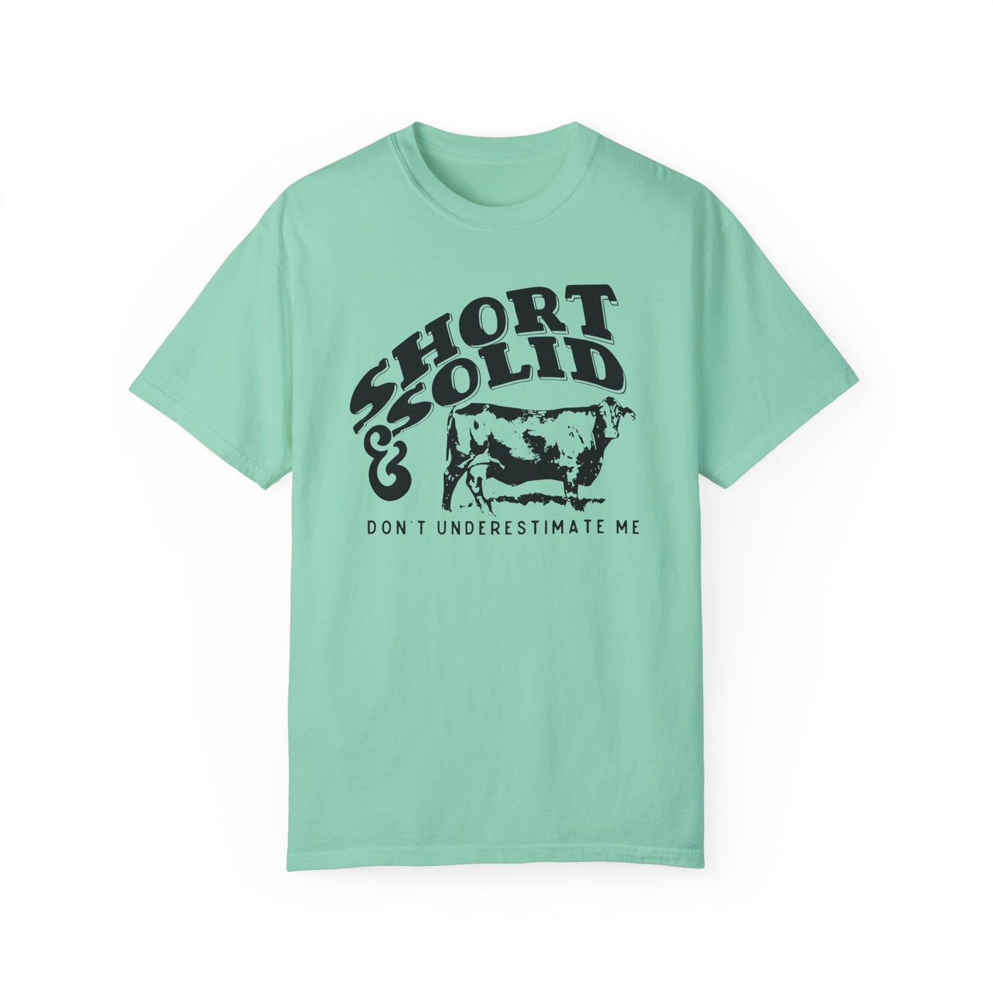 Nothing Like a Good Short and Solid!! Worth the money. Women's Tee Great for Summer Time or Heading to the Rodeo Western Vibes