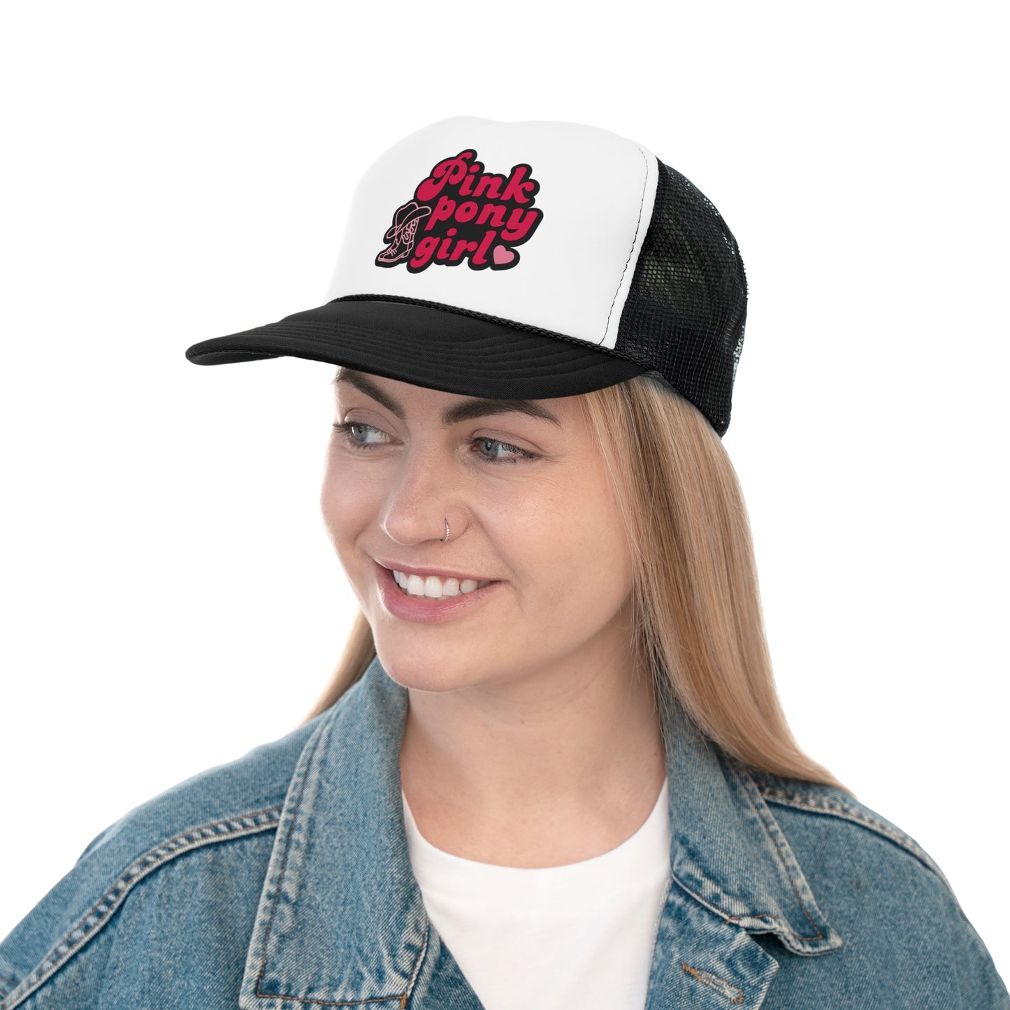 Pink Pony Trucker Cap - Chappell Roan Fans
