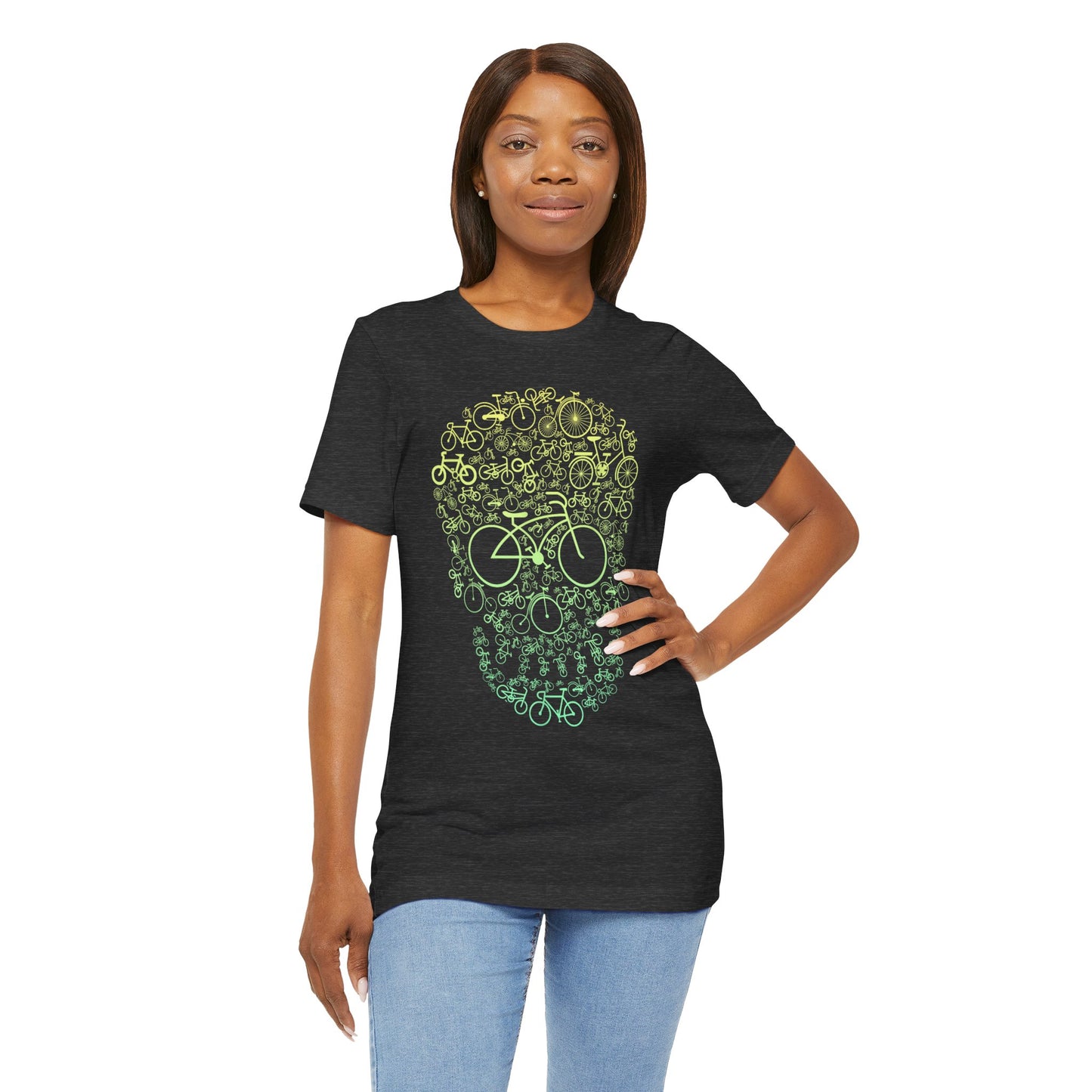 Mountain Biking Cycling In Your Head ??- Unisex Short Sleeve Jersey Shirt for Cycling Mountain Biking Enthusiasts Top Tee T-Shirt