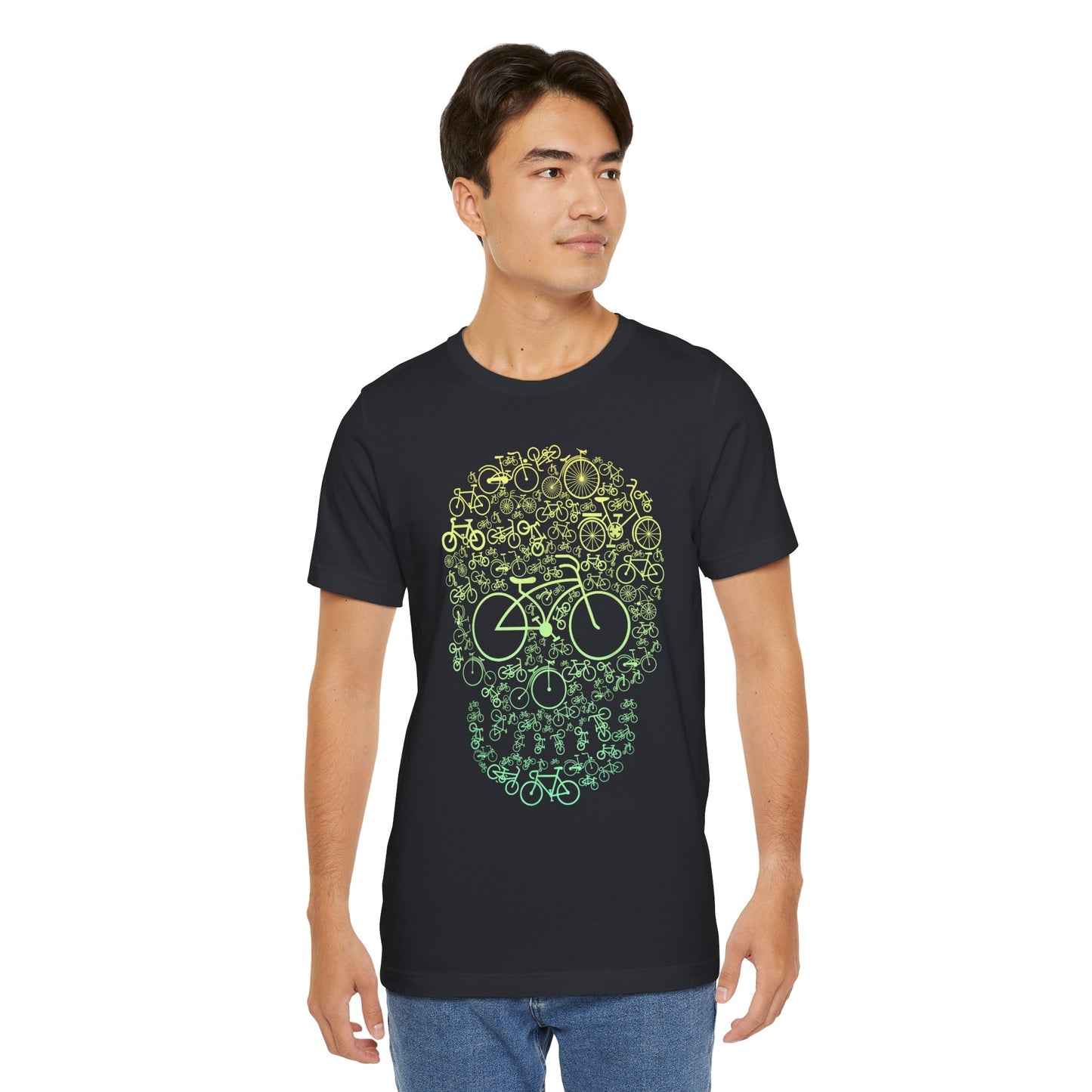 Mountain Biking Cycling In Your Head ??- Unisex Short Sleeve Jersey Shirt for Cycling Mountain Biking Enthusiasts Top Tee T-Shirt