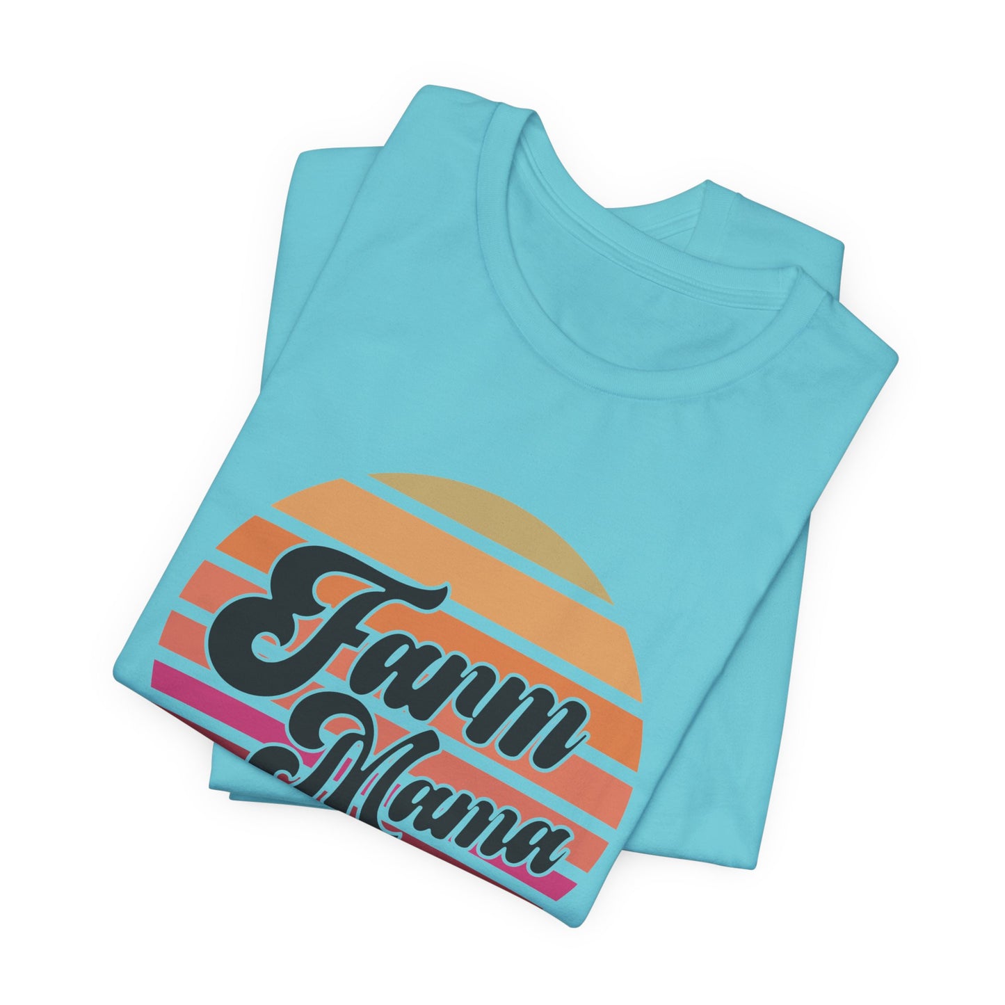The Farm Mama Vintage Tee - Unisex Jersey Short Sleeve for Proud Moms Mothers Day Gift