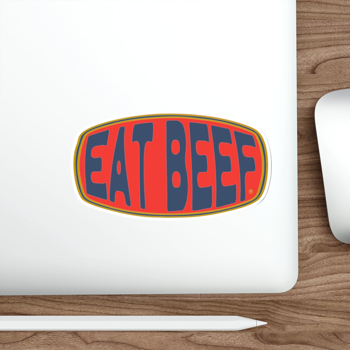 Eat Beef Die-Cut Stickers - Promote The Beef Industry - Stick It Everywhere