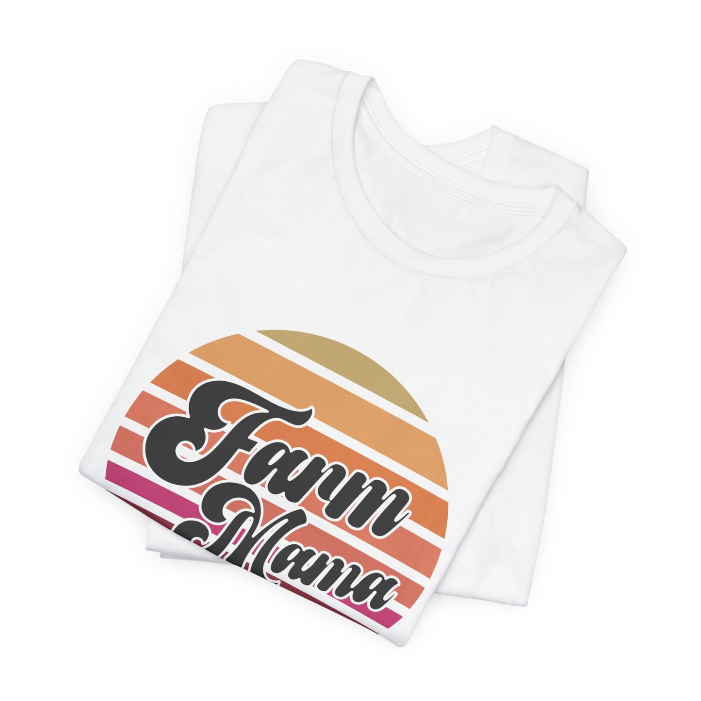 The Farm Mama Vintage Tee - Unisex Jersey Short Sleeve for Proud Moms Mothers Day Gift