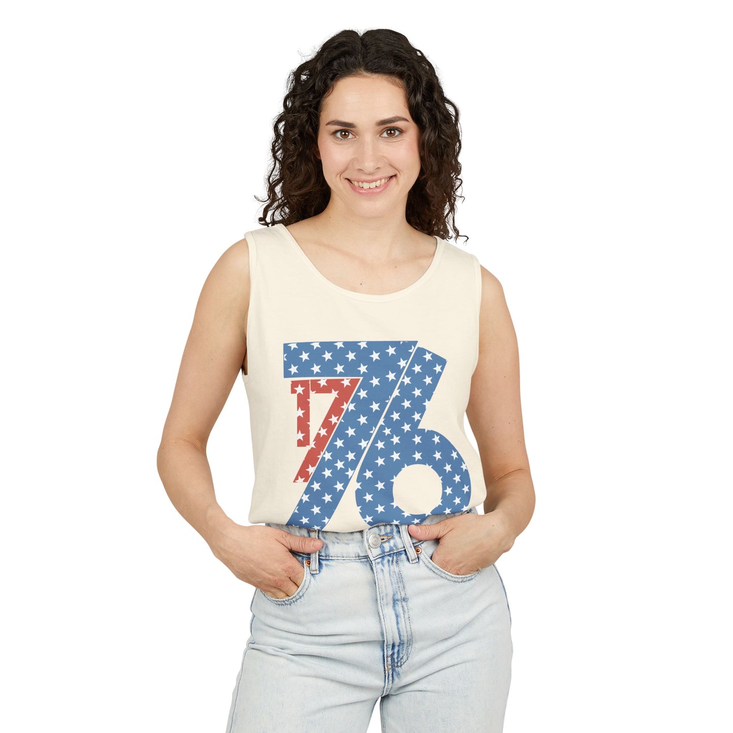 Patriotic 1776 Tank Top, Unisex Summer Shirt, Independence Day Apparel, Fourth of July Outfit, 4th of July Tank