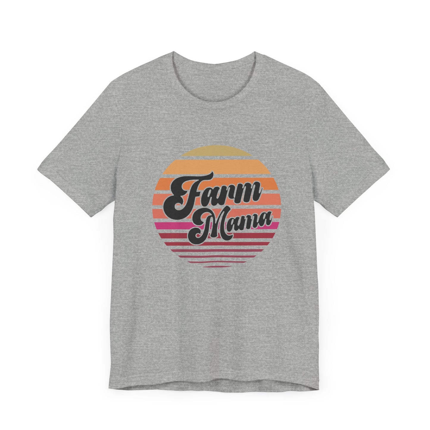 The Farm Mama Vintage Tee - Unisex Jersey Short Sleeve for Proud Moms Mothers Day Gift