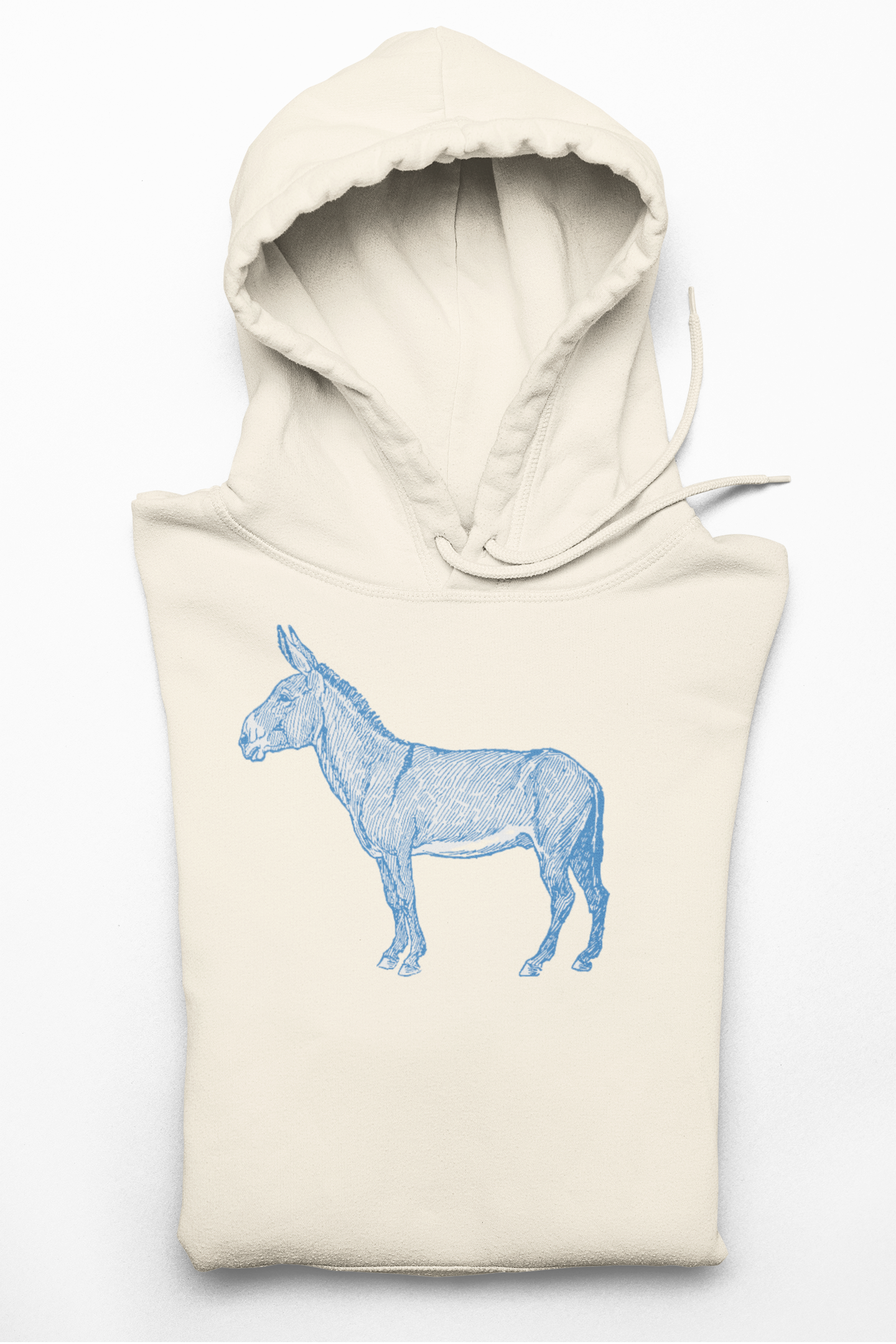 Mule Skinner Lightweight Hoodie - Perfect for those who love Mules , Donkeys, Horses, and Western Minimalist look