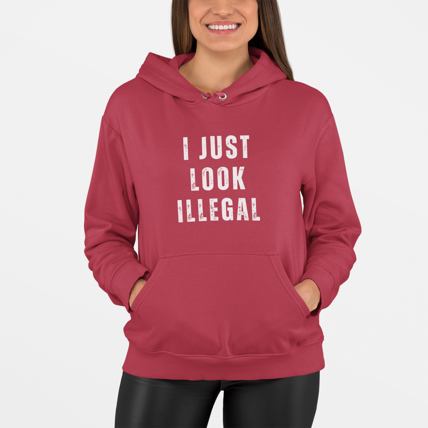 I Just Look Illegal Unisex Heavy Blend™ Hooded Sweatshirt - 1# Best Seller