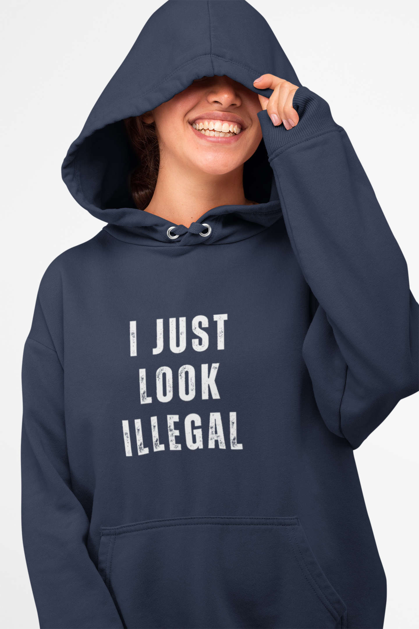 I Just Look Illegal Unisex Heavy Blend™ Hooded Sweatshirt - 1# Best Seller