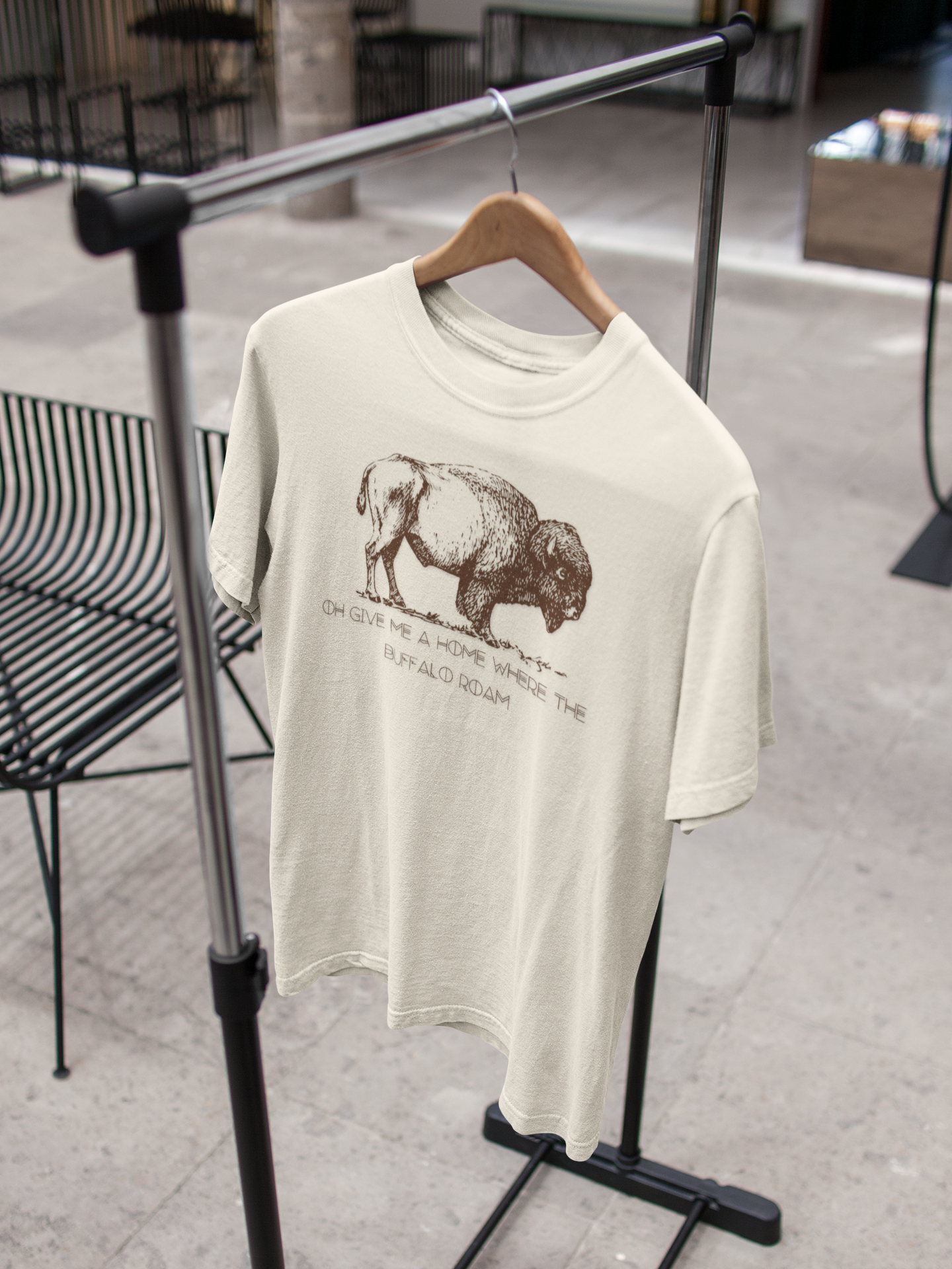 The "Oh Give Me a Home Where the Buffalo Roam" Tee 4 Colors Available