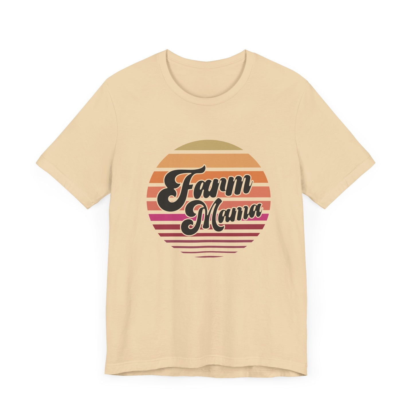 The Farm Mama Vintage Tee - Unisex Jersey Short Sleeve for Proud Moms Mothers Day Gift