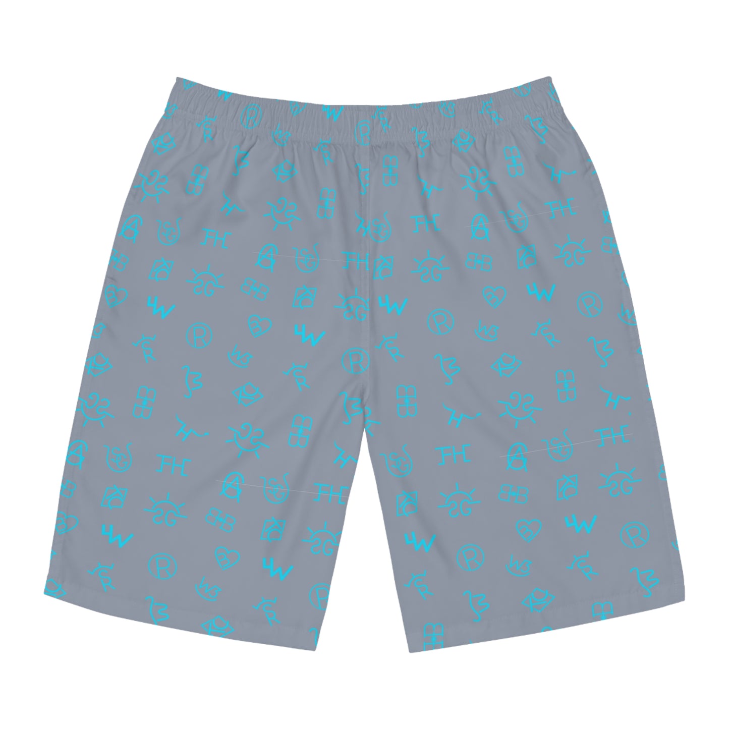 Board Shorts Custom Cattle Brand Men's Swim Trunks