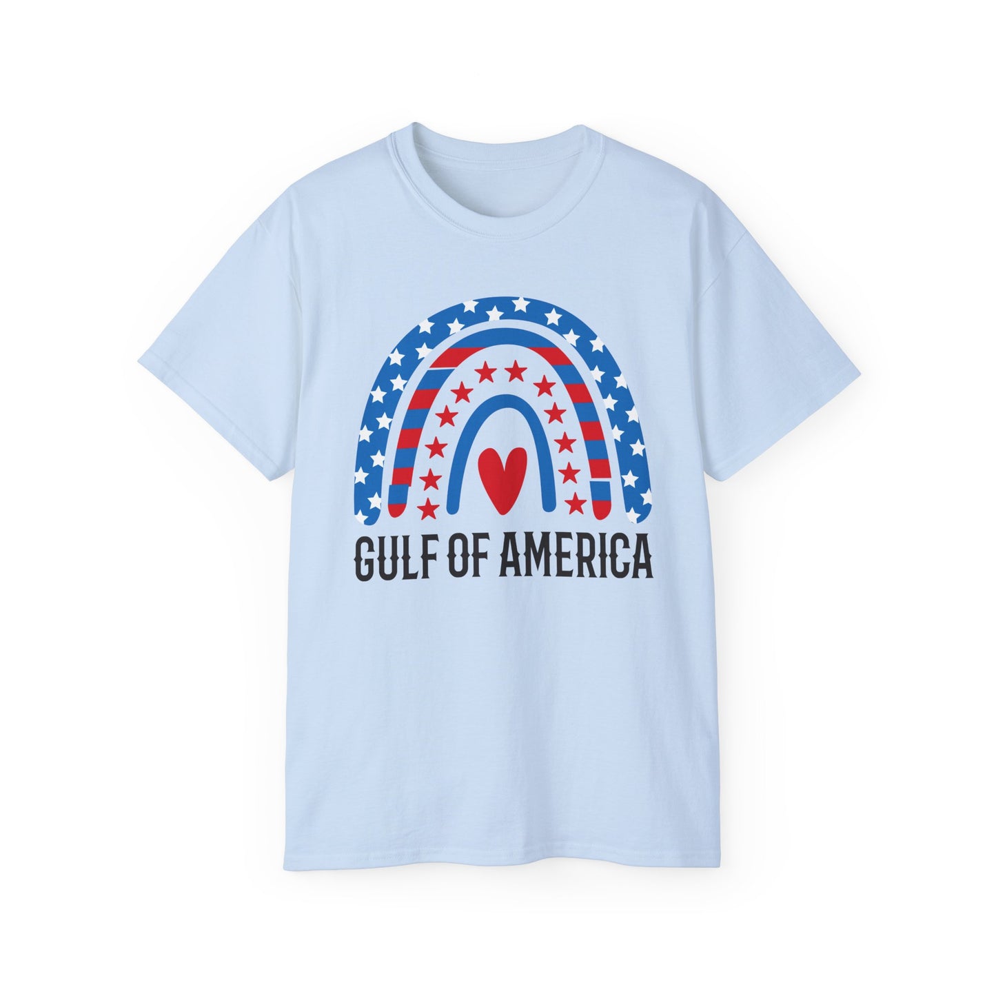 NEW Patriotic Gulf of America Graphic Tee, Gulf of America Tshirt, Gulf of America est 2025, Fun T-shirt, Patriotic Top,
