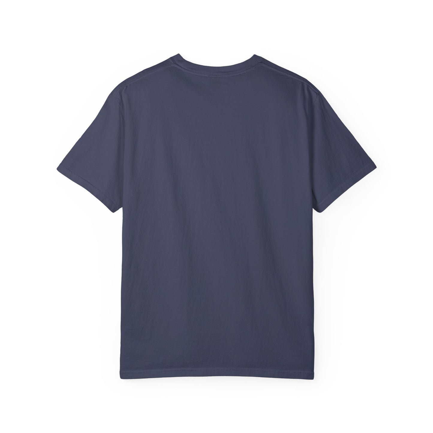 Funny Unisex Garment-Dyed T-shirt - "She Didn't Get a Round Mouth from Eating" - Casual Humor Tee for Food Lovers