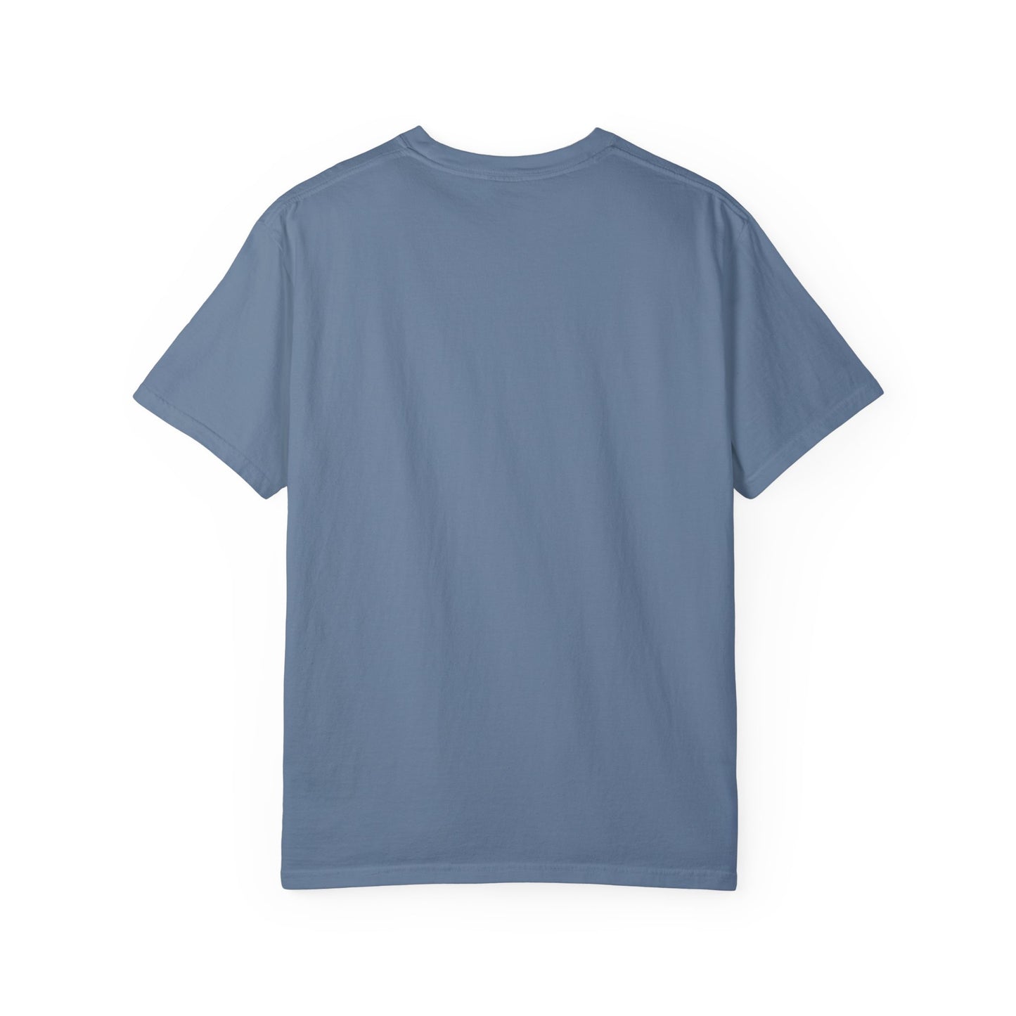 Funny Unisex Garment-Dyed T-shirt - "She Didn't Get a Round Mouth from Eating" - Casual Humor Tee for Food Lovers