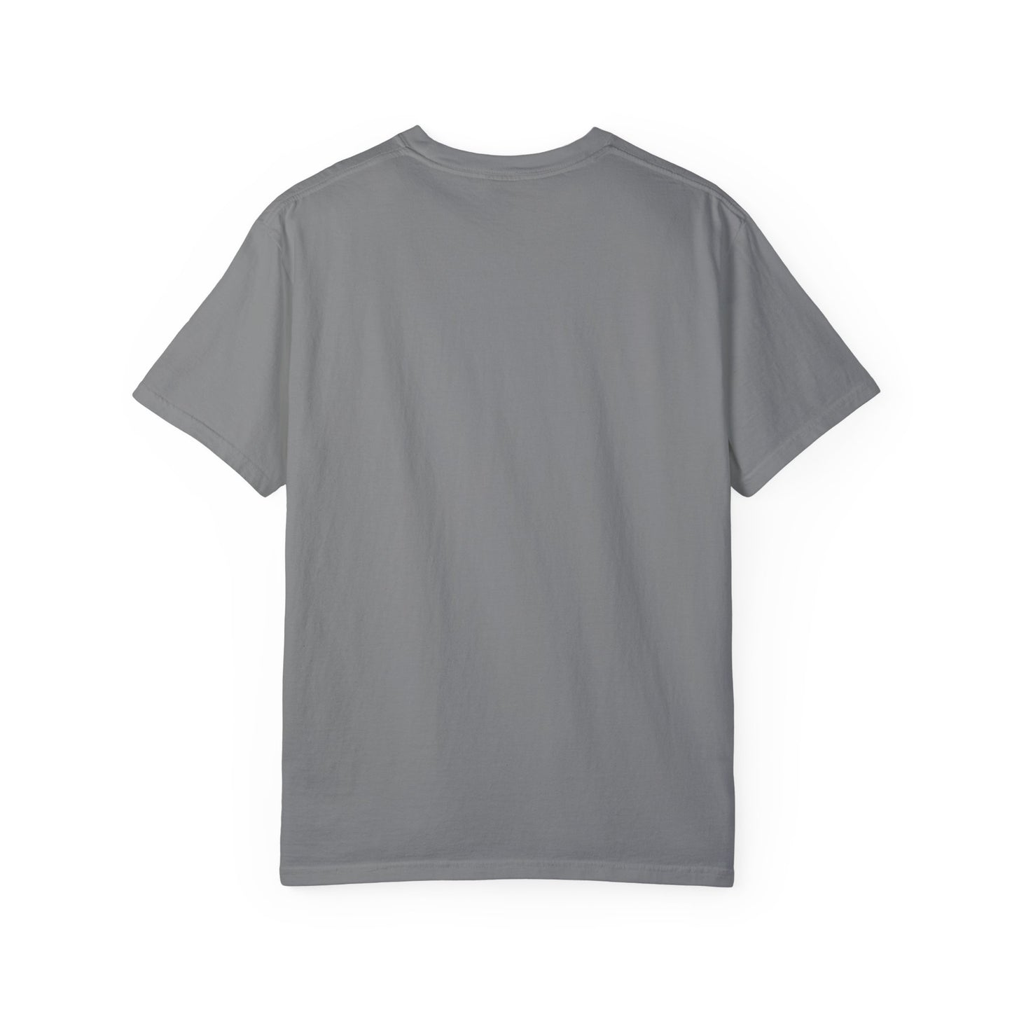 Funny Unisex Garment-Dyed T-shirt - "She Didn't Get a Round Mouth from Eating" - Casual Humor Tee for Food Lovers