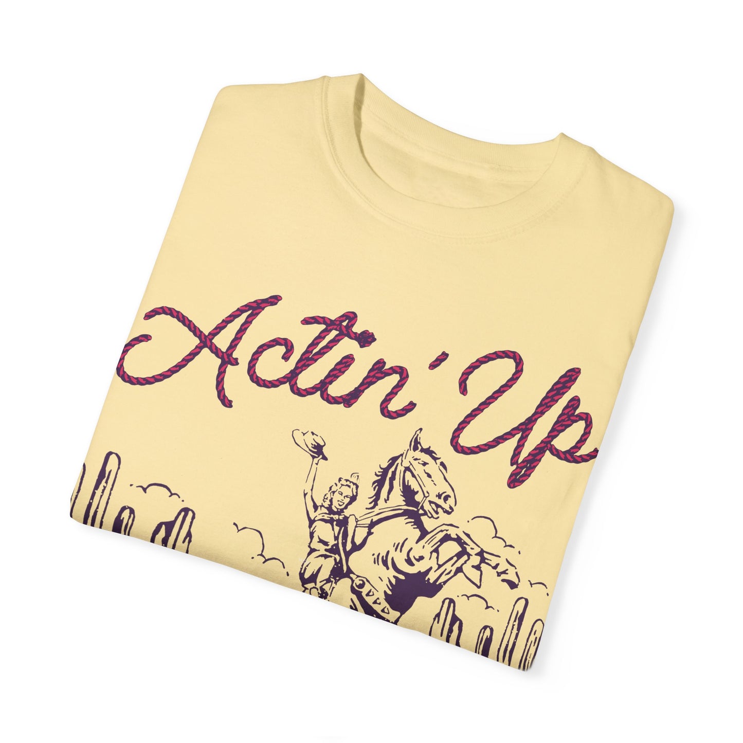 Spunky Acting Up Cowgirl T-shirt