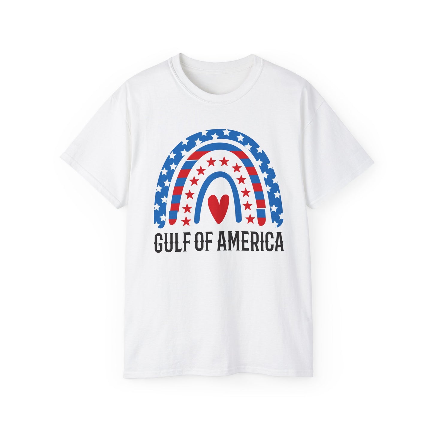 NEW Patriotic Gulf of America Graphic Tee, Gulf of America Tshirt, Gulf of America est 2025, Fun T-shirt, Patriotic Top,