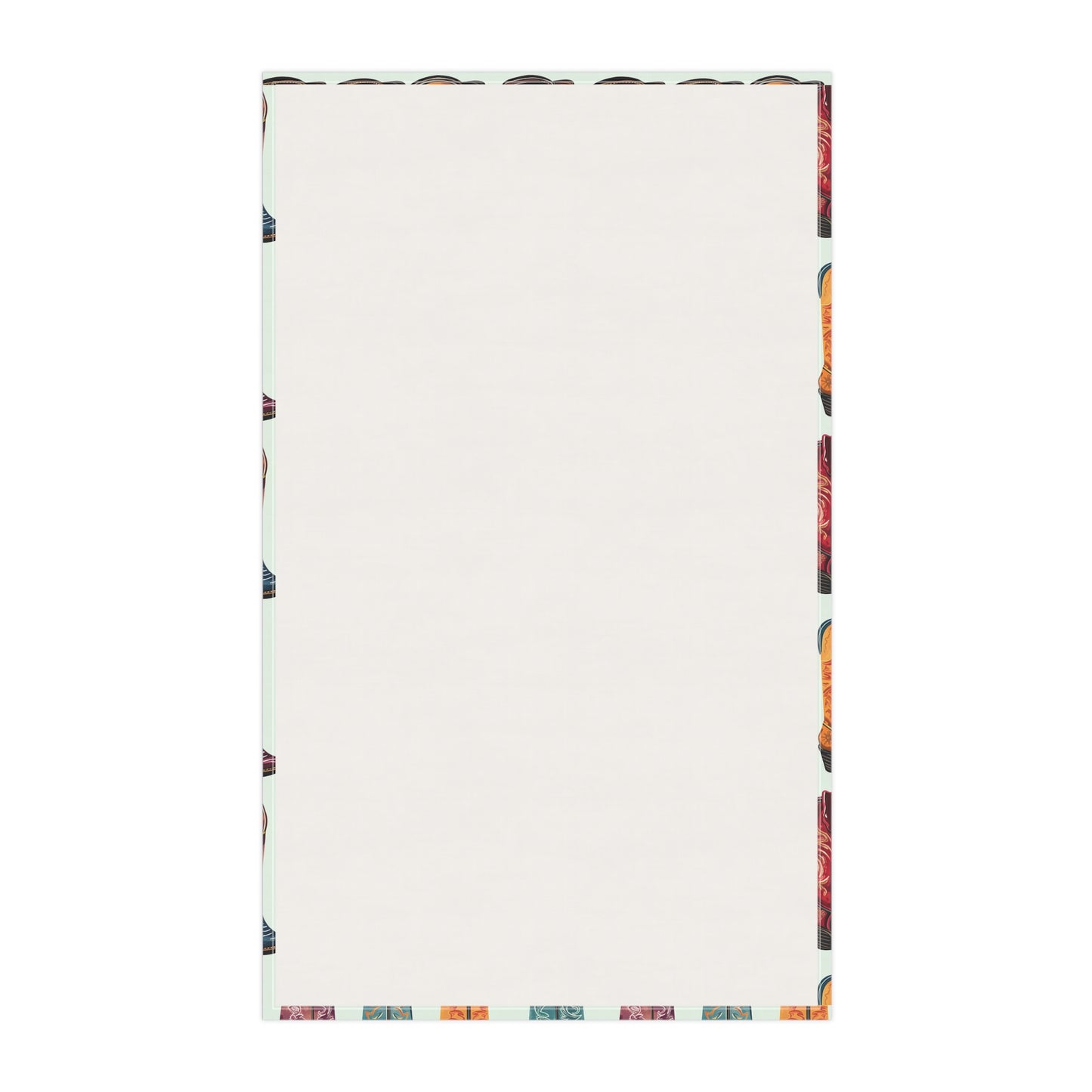 Colorful Cowboy Boots Tea Towels - Fun Western Kitchen Decor House Warming Gift Idea - Farm House Style