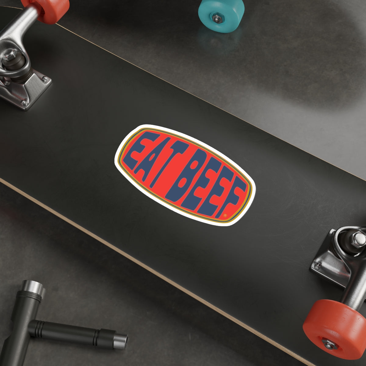 Eat Beef Die-Cut Stickers - Promote The Beef Industry - Stick It Everywhere