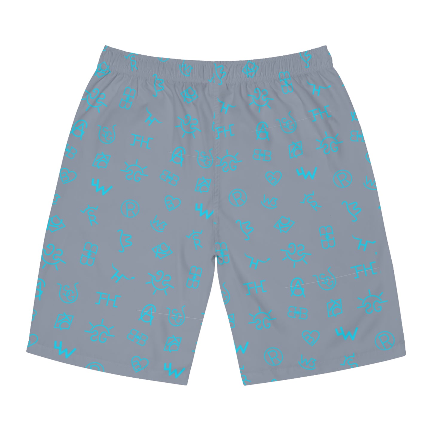 Board Shorts Custom Cattle Brand Men's Swim Trunks
