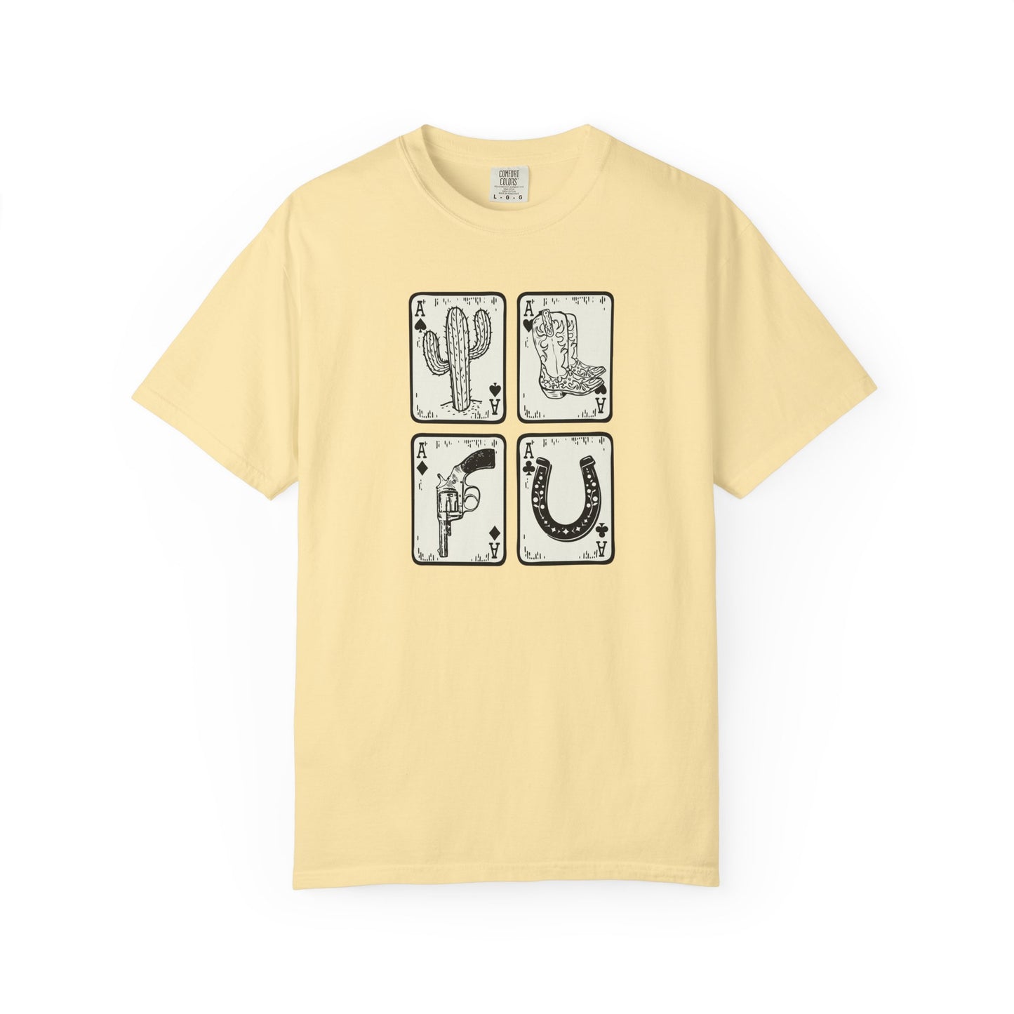 Know When to Hold / Cactus Graphic Unisex T-Shirt - Retro Desert Western Vibes Rodeo Honky Tonk