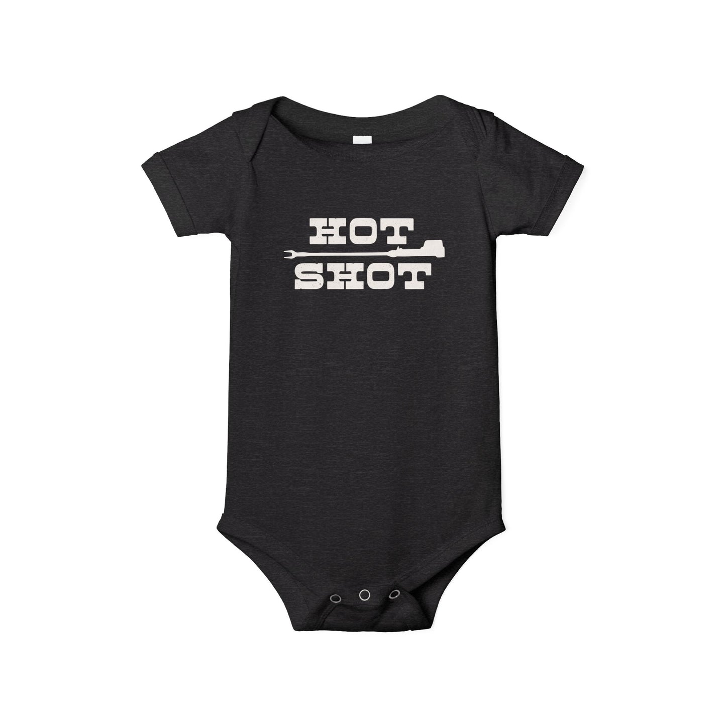 Cute 'Hot Shot' Infant Jersey One Piece for Baby Boys or Girls, Onesie Farmer Cattle Rancher Western Unisex Multiple Colors to Choose From