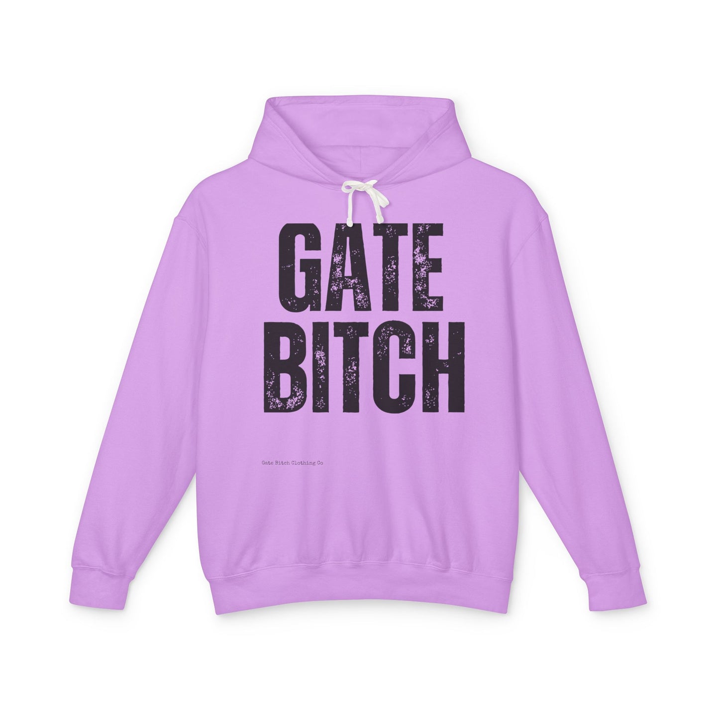 Lightweight Hooded Sweatshirt - Comfortable Lightweight Gate Bitch Hoodie Rodeo Ranch