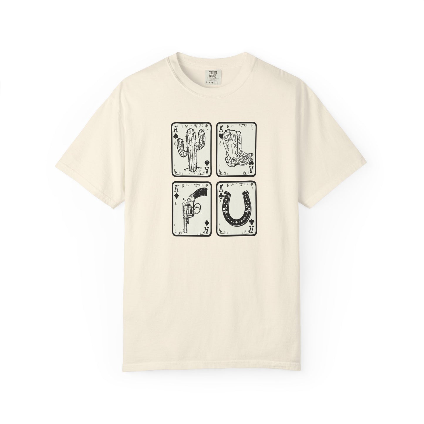 Know When to Hold / Cactus Graphic Unisex T-Shirt - Retro Desert Western Vibes Rodeo Honky Tonk