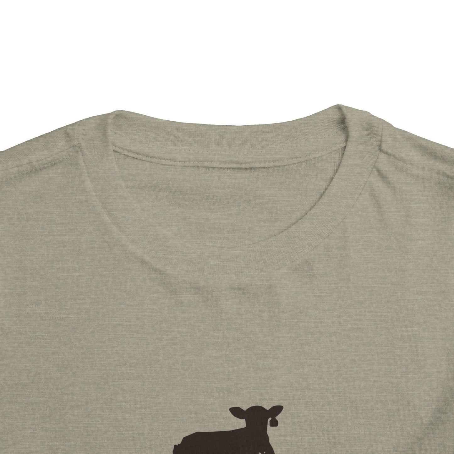I'd Rather Be Chorin' with Daddy Toddler Tee - Cute Kids Shirt for Father's Day Farm Life Future Farmer Unisex
