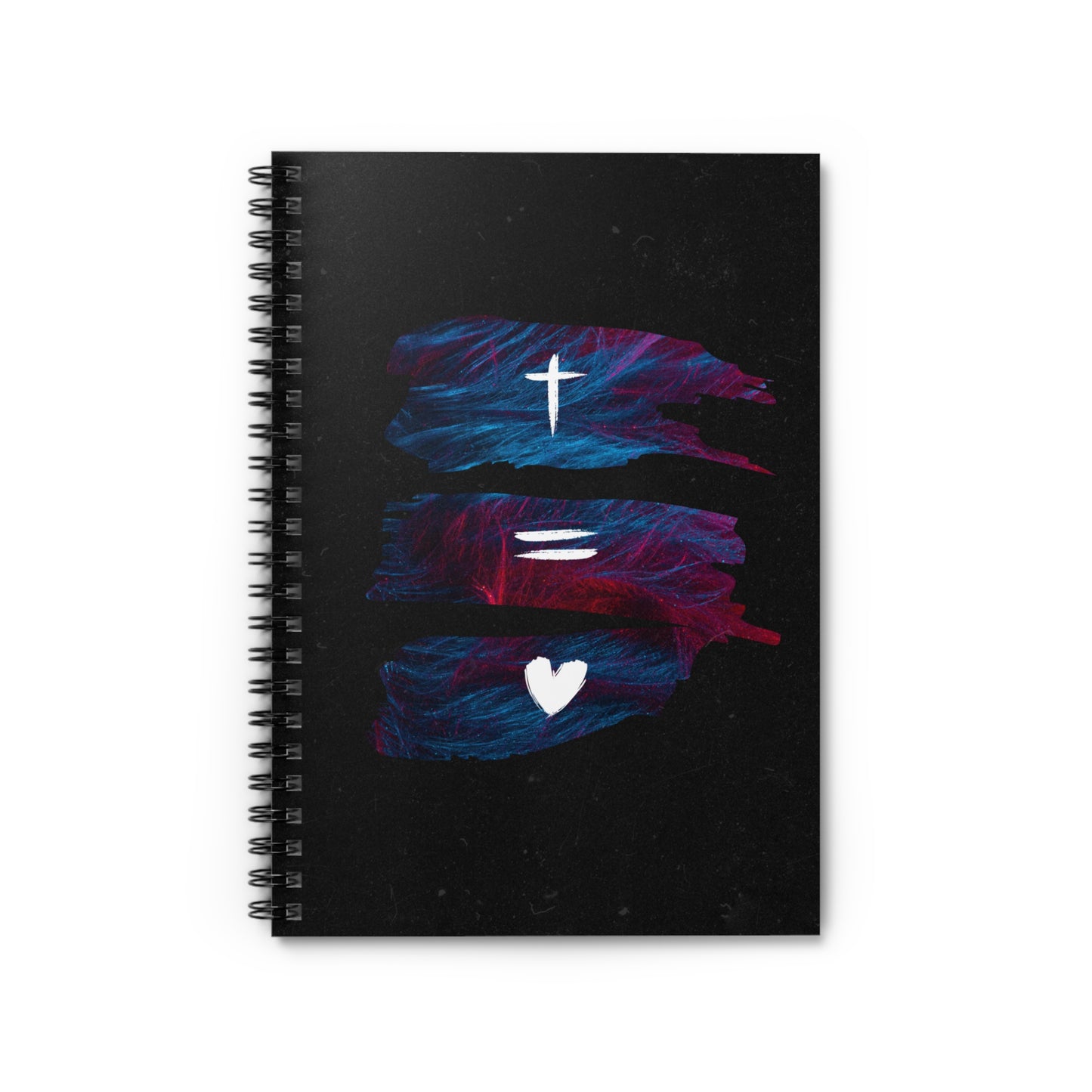 Prayer Journal - Inspirational Spiral Notebook - Faith & Love Design Easter