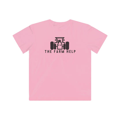FARM HELP - KIDS TEE, FARM KIDS, 4H, RANCH HAND