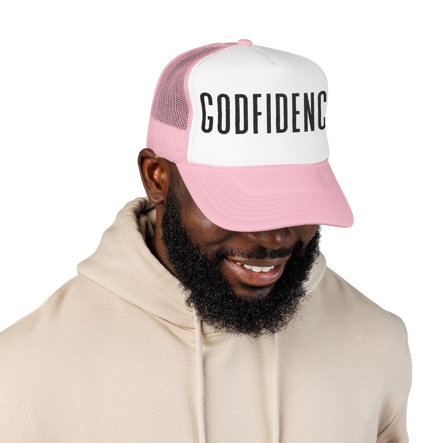 New Merch!!! We All Need Godfidence.....Foam Trucker Hat (Embroidery)  His Promise