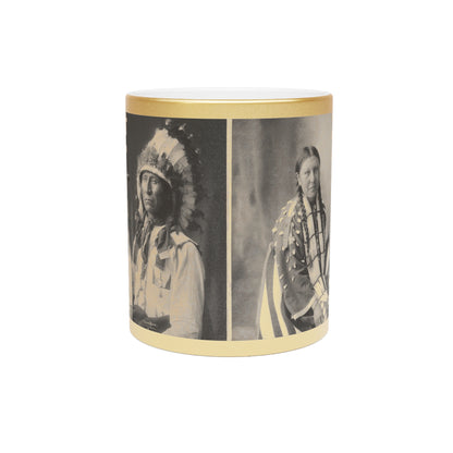 Sioux Photo Metallic Mug (Silver\Gold)