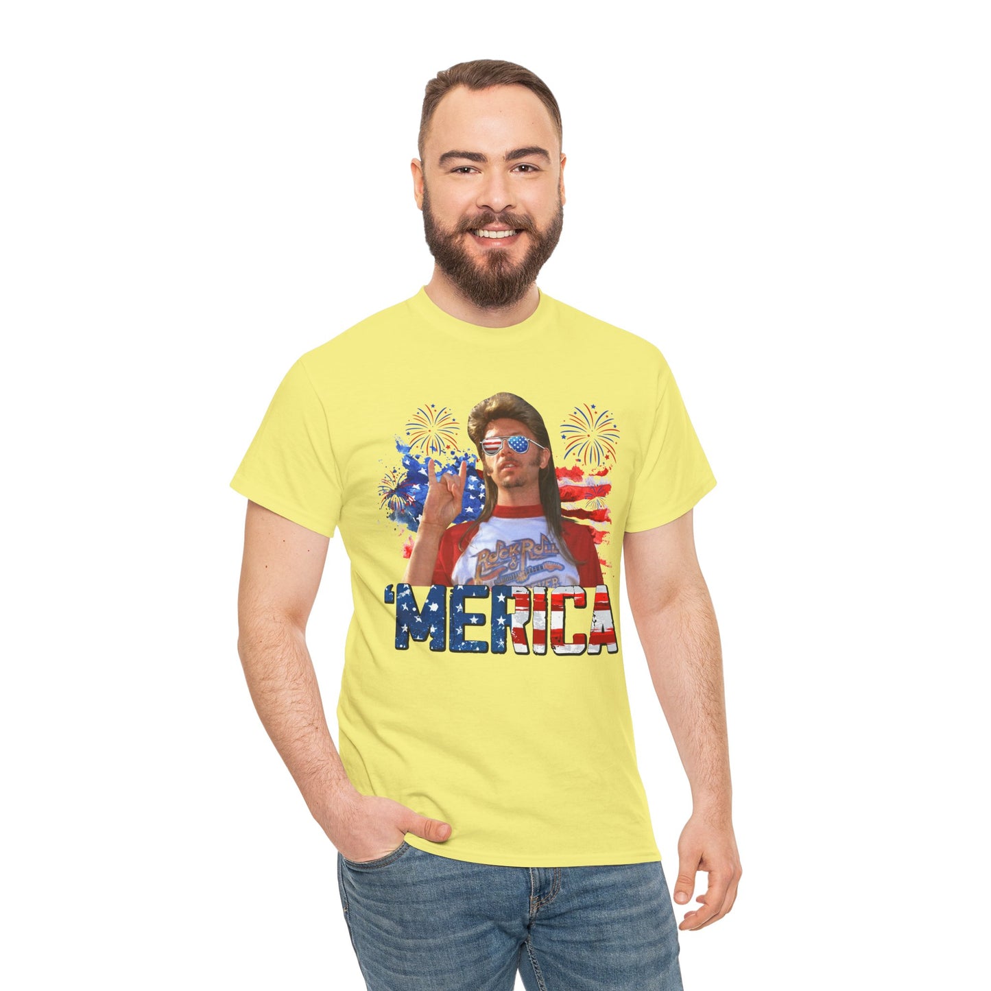 Nothing Better Than Joe Dirt 'Merica Shirt Patriotic Unisex Heavy Cotton Tee - Perfect for July 4th, BBQs, Festivals, Casual Wear, Gifts for Friends, Fourth of July