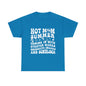 Hot Momma Casual Tee, Fun Graphic Shirt, Perfect Gift for Friends, Family Gatherings, Everyday Wear, Summer Vibes
