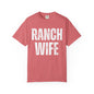 Distressed Retro Chic Ranch Wife T-Shirt, Western Tee for Farm Girls,  Ranch Life Style Shirt, Perfect for Rodeos Casual