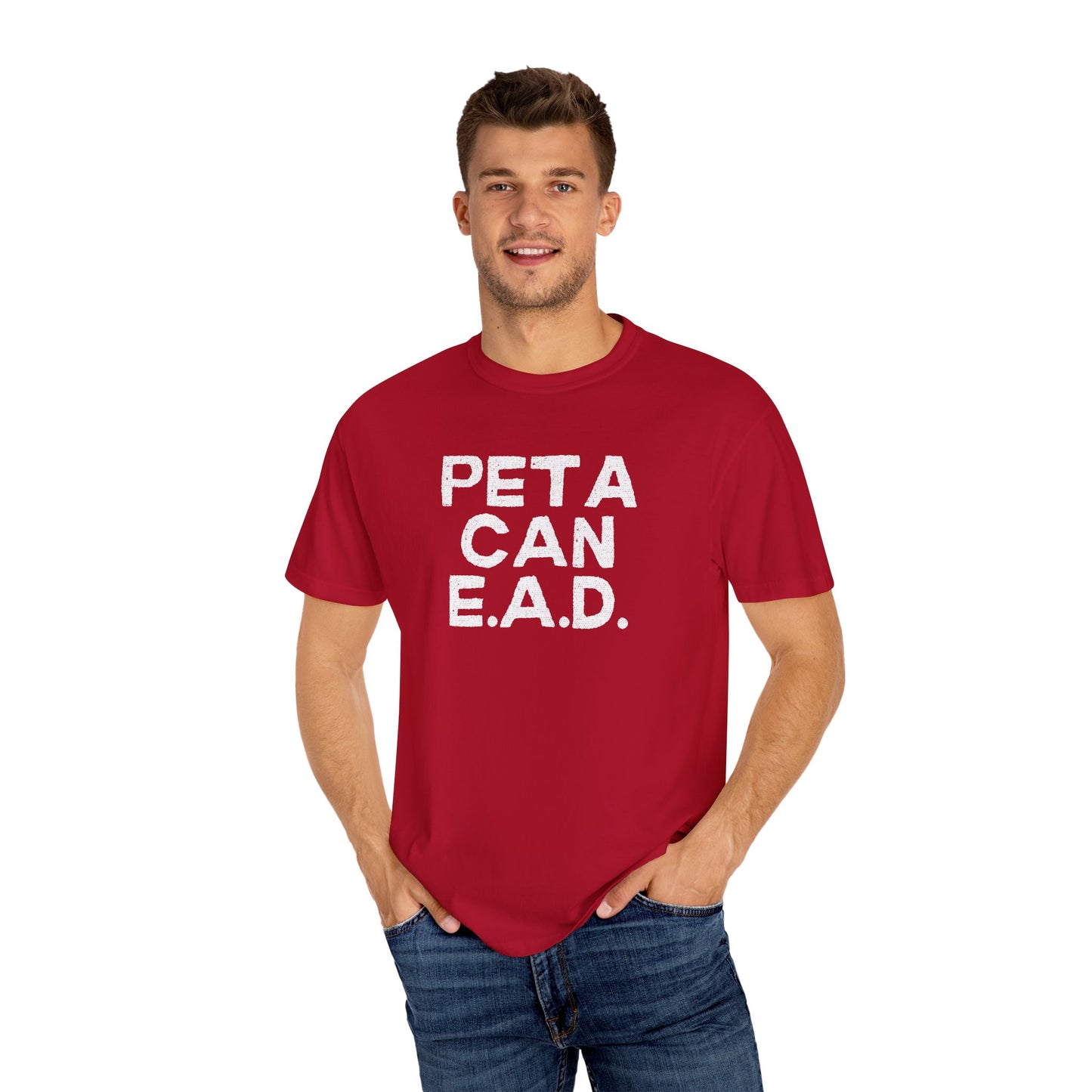 Hey Farmers!!! Here is one for you...... PETA CAN EAD!!! Unisex Tee, Cattle Farmer Tshirt, Farm Tshirt