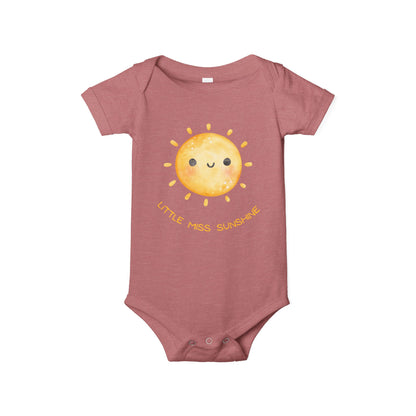 Sweet and Adorable  Little Miss Sunshine Newborn Infant Onesie ~Baby Girl Gift~ Best Baby Shower Gift ~ Unique ~ Multiple Colors