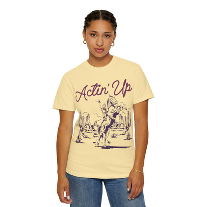 Spunky Acting Up Cowgirl T-shirt